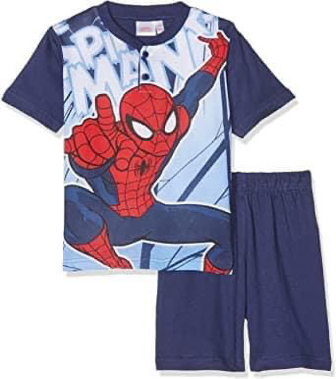 Picture of 15840- BOYS SHORTS SET SPIDERMAN PYJAMA IN COTTON